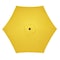Living Accents 9 ft. Tiltable Yellow Market Umbrella UM90BKOBD33YLW - alternate 1